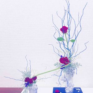 クリスマス,いけばな,池坊,自由花,その他部屋の画像