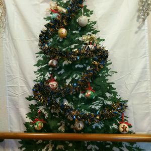 クリスマスツリー,玄関内側の画像