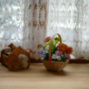 フラワーアレンジメント,手作り雑貨,トールペイント,ミラーレス一眼,庭の花でアレンジの画像
