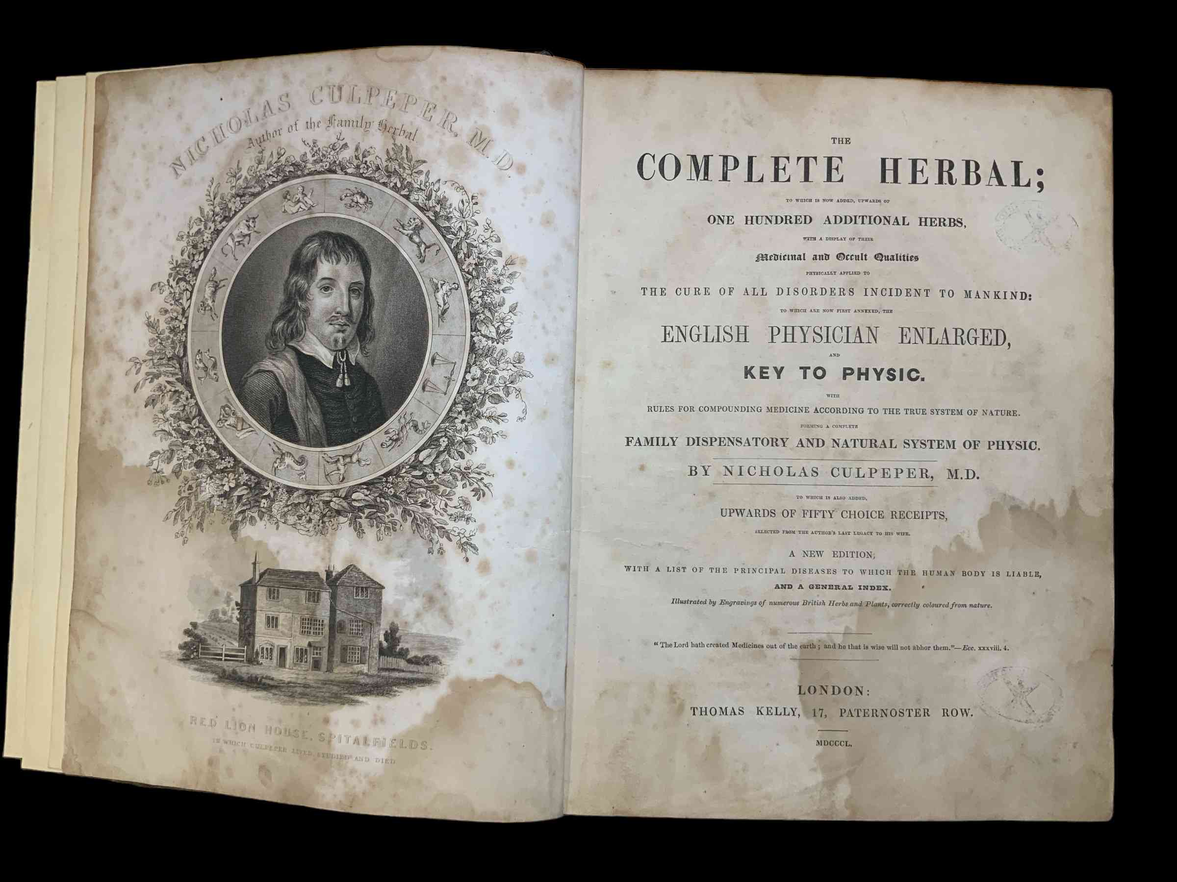 ニコラス・カルペパー「COMPLETE HERBALS」と妖精｜🍀GreenSnap