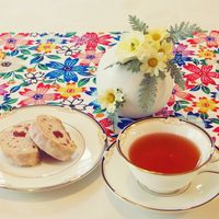 ボリジ,ティータイム,ラナンキュラス・ラックス,今日のお花,沖縄旅行の画像