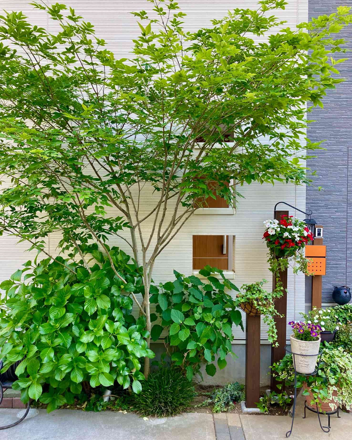 玄関前飾り用柱リニューアルDIY｜🍀GreenSnap（グリーンスナップ）