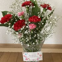 カーネーション,花束,母の日,嬉しい♡の画像