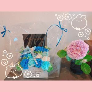 バラ　レヴリ,母の日のプレゼント,ばら バラ 薔薇,石鹸でできたお花,ROSEフラワーフレグランスの画像