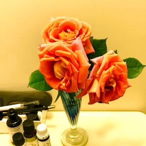 薔薇♡,花のある暮らし♡,バス/トイレの画像