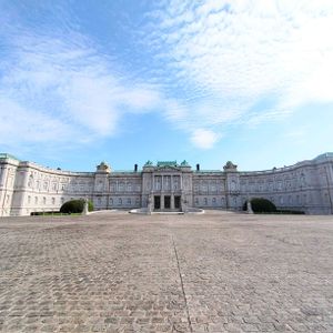 庭園,東京,青空,花のある暮らし,緑のある暮らしの画像