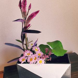 生け花,花のある暮らし,植物のある暮らし,自由花,自己流生け花の画像