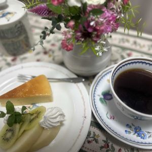 庭の花,花のある暮らし,部屋の中,お茶の時間,ティータイムの画像