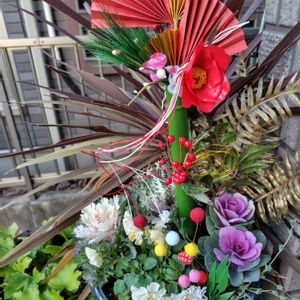 オキザリス,ヤブコウジ,葉牡丹,ダイヤモンドリリー,万両の画像