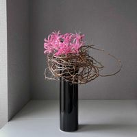 ネリネ,ブーゲンビリア,いけばな,草月流の画像