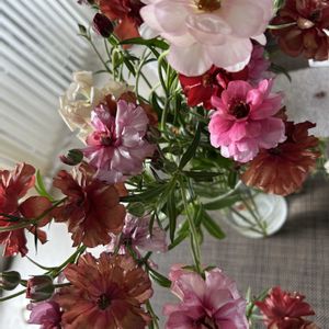 ラナンキュラス　ラックス,ナチュラルガーデン,造花,春の庭の画像