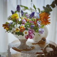 フラワーアレンジメント,花束,生け花,心より愛と感謝を込めて花束を,ありがとうの花束の画像