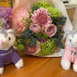 花束,お誕生日の画像