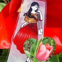 チューリップ,花言葉,お散歩ちゃんキーホルダー,しあわせ運べるように,いつも心に太陽をの画像