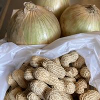 落花生,新玉ねぎの画像
