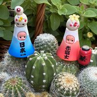 ペチュニア,サンビタリア,サボテンの寄せ植え,❤️いいね、ありがとう,繋がりに感謝✨の画像