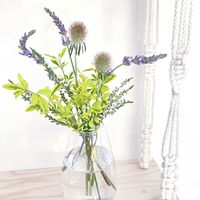 カルーナ,ラベンダー グロッソ,スカビオサ チリブラック,ヒマラヤソケイ  イエローバタフライ,切り花の画像
