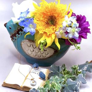 花瓶,自己流アレンジ,小さいものクラブ,リビング・ダイニングの画像