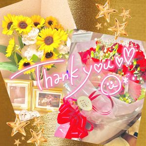 花束,感謝,誕生日プレゼント,綺麗,嬉しいの画像