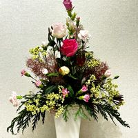 スモークツリー,ユリ,アスナロ,咲いてくれてありがとう❤,ばら バラ 薔薇の画像