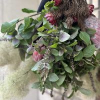 スモークツリー,プロテア,スワッグ,ワイルドフラワー,花のある暮らしの画像