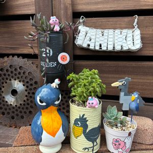 自作リメ缶、リメ鉢,全国オヤジ連合会,ネックレスの日,真っ赤な火曜日,おぱんちゅの日の画像