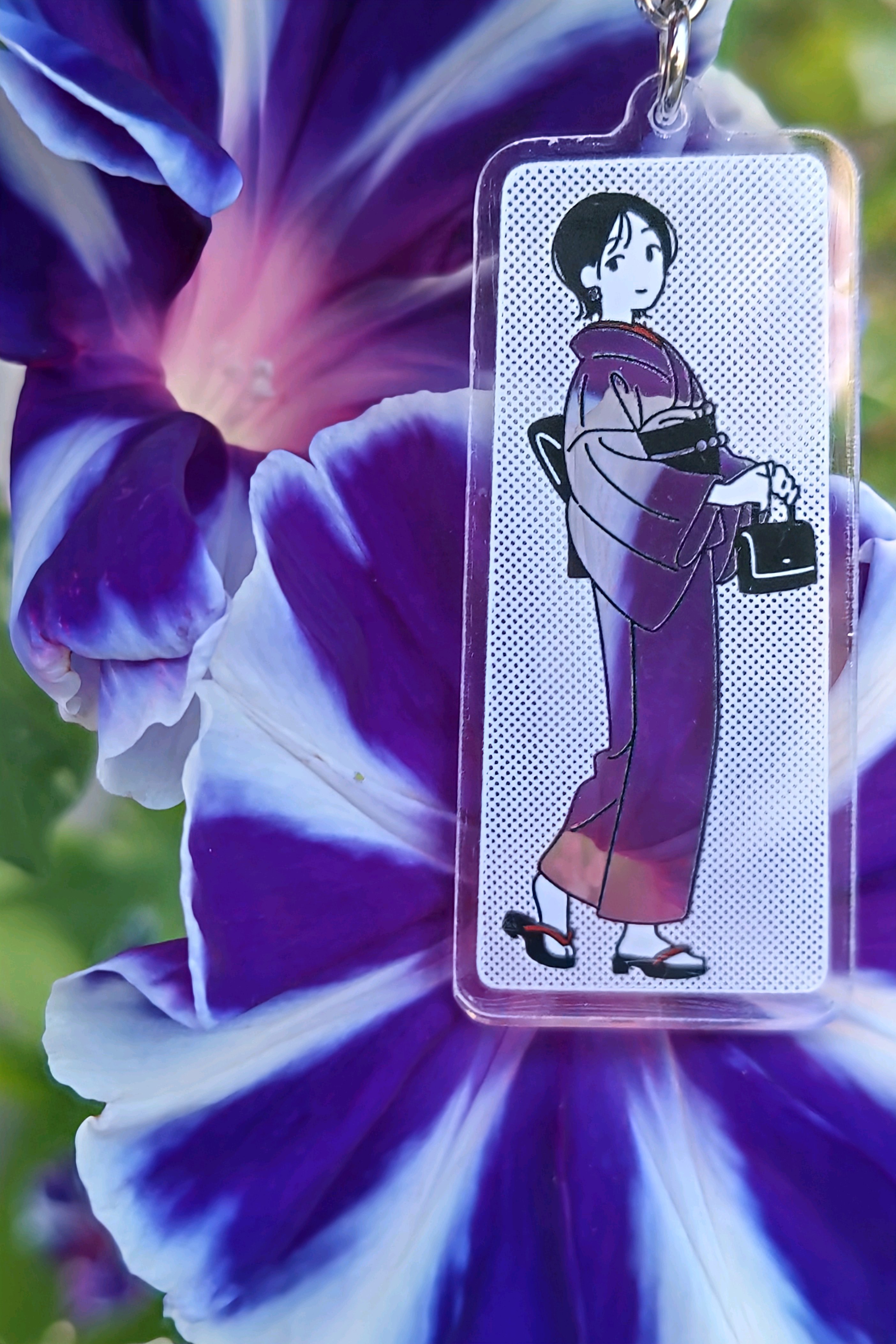 朝顔　昔の押し花の記録ノートです 朝顔 昔の押し花の記録ノートです 本