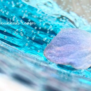アジサイ,切り花,青い花,水に浮かべて,フローティングフラワーの画像
