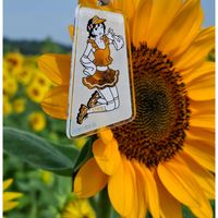 ヒマワリ,ステキ☆,癒し…♡,か〜わい〜,お散歩ちゃんキーホルダーの画像