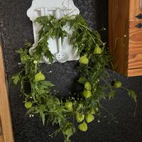 フウセンカズラ,ドライフラワー,手作りリース,お庭の花たち,花と暮らすの画像