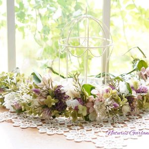 センニチコウ,アナベル,メラレウカ,ヤマゴボウ,カニクサの画像