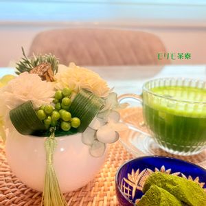 トラディスカンティア,プリザーブド フラワー♡,プリザーブド フラワー♡,わらび餅.,プリザーブド フラワーの画像