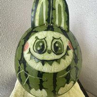 スイカ,実♡,☆携帯撮影☆,kakirikea野菜果物,スイカアートの画像
