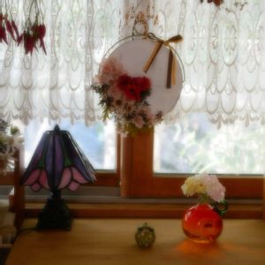 プリザーブドフラワー,手作り雑貨,フェイク寄せ植え,バラのある暮らし,ミラーレス一眼の画像