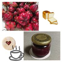 ヘメロカリス,マリーゴールド,ローゼル,キキョウ（桔梗）,手作りジャムの画像