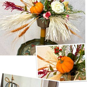 松ぼっくり,プリザーブド フラワー,ハロウィン,ハロウィンかぼちゃ,秋が待ち遠しいの画像