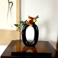 ホオズキ,chinese lantern plant,花のある暮らし,緑のある暮らし,秋の生け花の画像