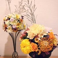 カーネーション,キク,キク,キク,マリーゴールドの画像