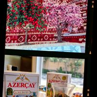 サクラ,サクラ,ザクロ,ザクロ,アゼルバイジャンティー．の画像