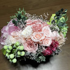 プリザーブドフラワー,アレンジの画像