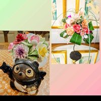 シンビジウム,バラ,フラワーアレンジメント,ブーケ,ばら バラ 薔薇の画像