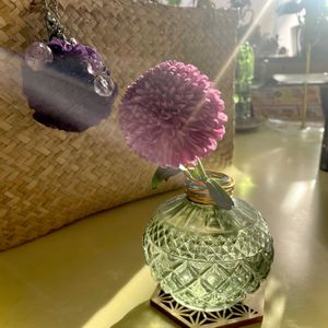 マム,ポンポンマム,一輪挿し,お花のある暮らし,お菊さんの画像