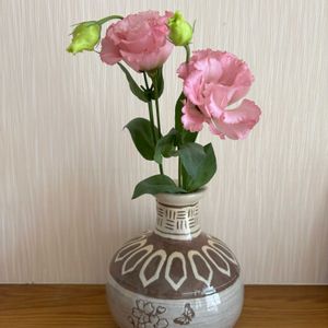 サボテン,トルコキキョウ,瑠璃兜,スーパー兜,花瓶の画像