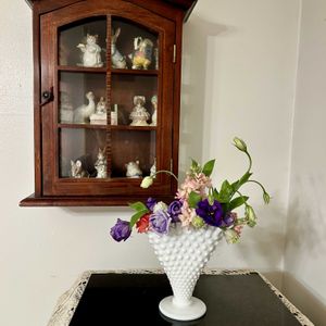 花のある暮らし,緑のある暮らし,ミルクガラス,アメリカ在住,sasukemama倶楽部の画像