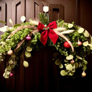 ユーカリ,ヒムロ杉,今日の一枚,クリスマスリース,かわいい♡♡の画像