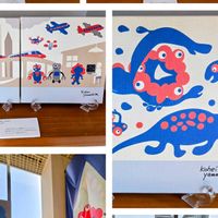 サクラ,サルスベリ,パンパスグラス,まつぼっくり,神戸ポートタワーの画像