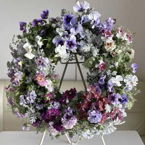 ギャザリング,ギャザリング教室,パンジー・ビオラのリースの画像