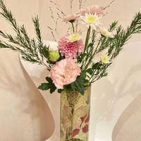 トルコキキョウ,マム,供花,おやすみなさい⭐,その他部屋の画像