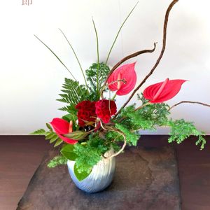 フラワーアレンジメント,生け花の画像