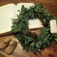 ユーカリ,リース,ガーデニング,手作り,緑のある暮らしの画像